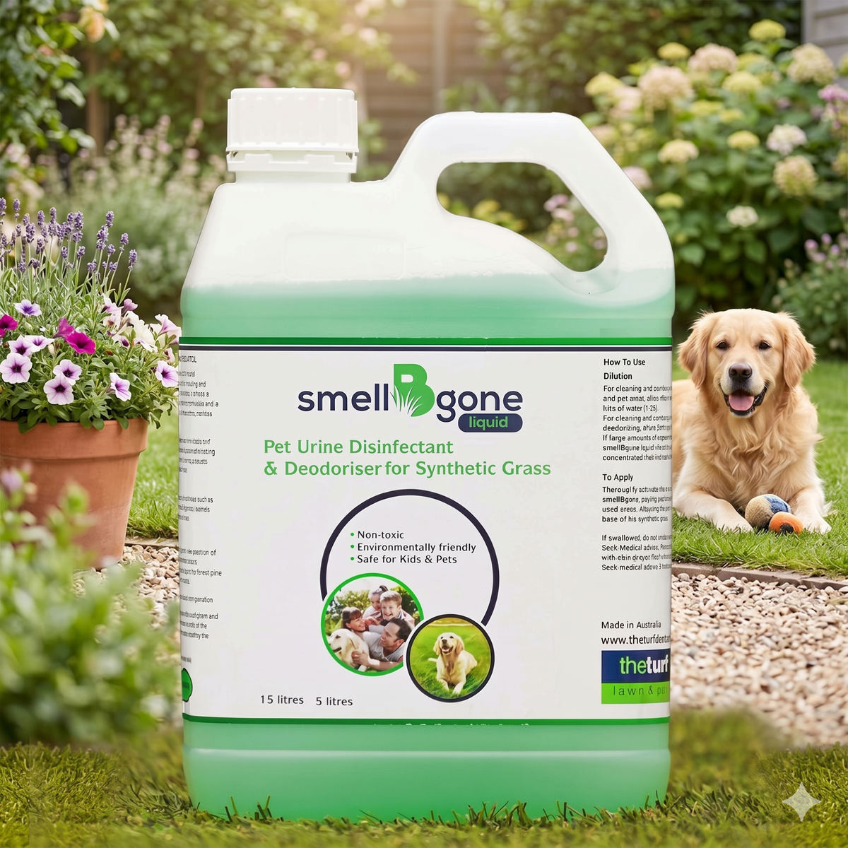 The Secret to a Fresh, Pet-Friendly Backyard