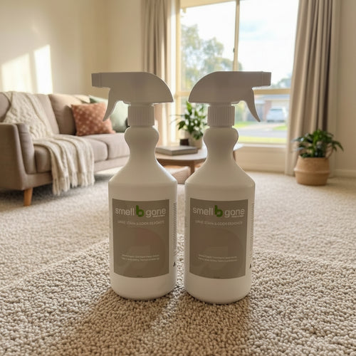 smellBgone PLUS+ 2 x 750ml (Save 15%) - Enzyme-based Odour Remover
